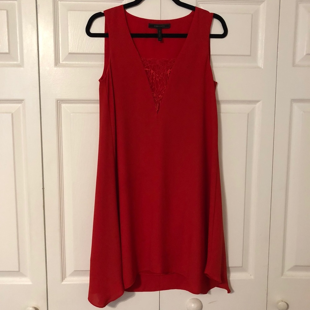 BCBGMaxazria Flowy Dress with lace